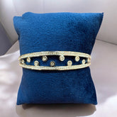 Stylish Silver-Tone Open Bangle Bracelet - Chic & Minimalist Design